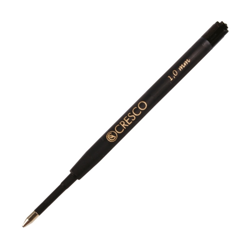 Rezerva pix cu bila Cresco tip Parker 33261, plastic, 1.0mm, negru