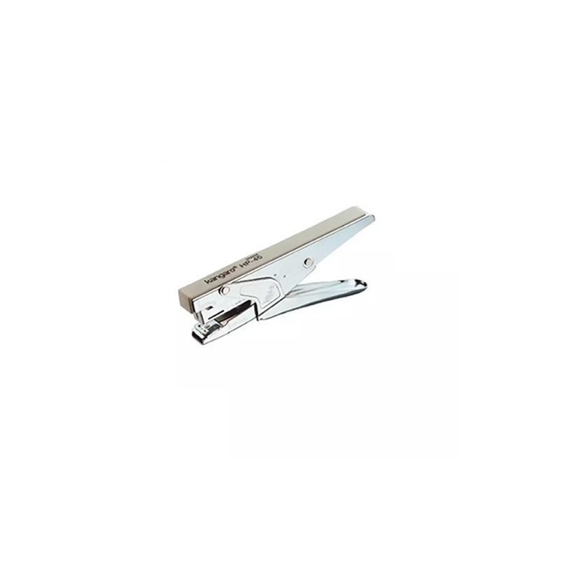 Capsator tip cleste Kangaro HP-45, 24/6, 30 coli, 45mm, metalic, argintiu cu baza gri