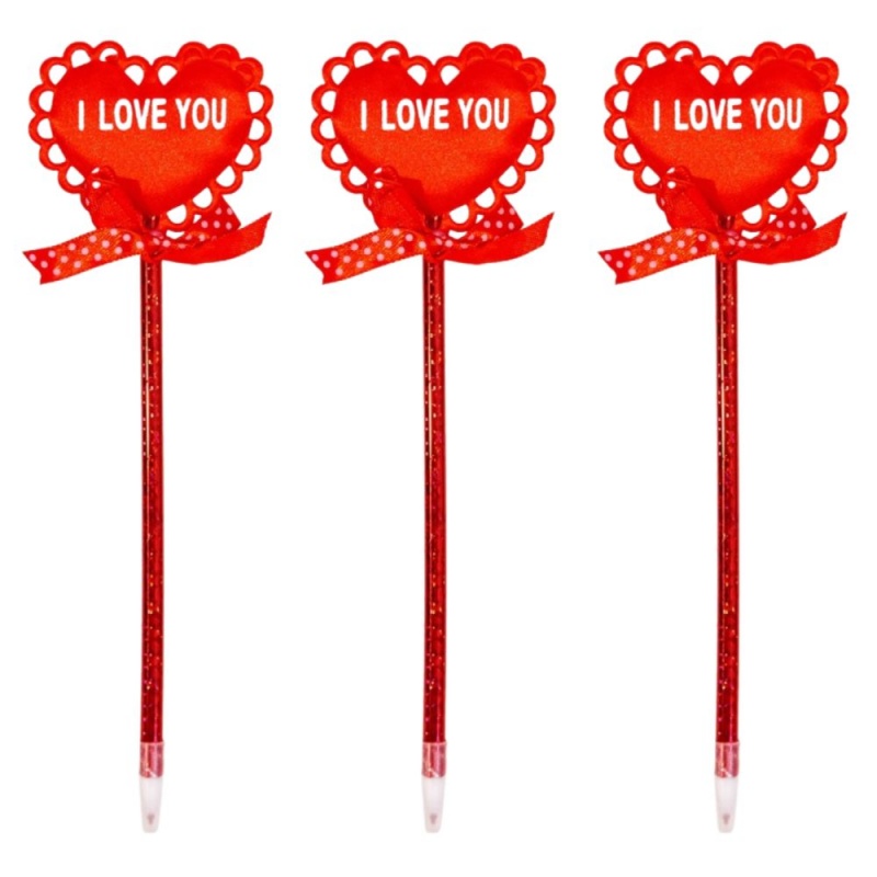 Pix cu bila CNX, figurine inima cu fundita - mesaj "I love you"