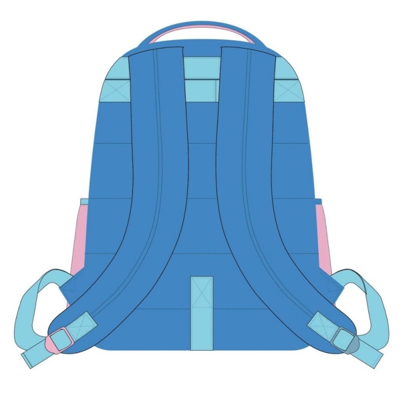 Ghiozdan Cerda Stitch, 32cm, 2 compartimente, 32x42x15cm, 630879