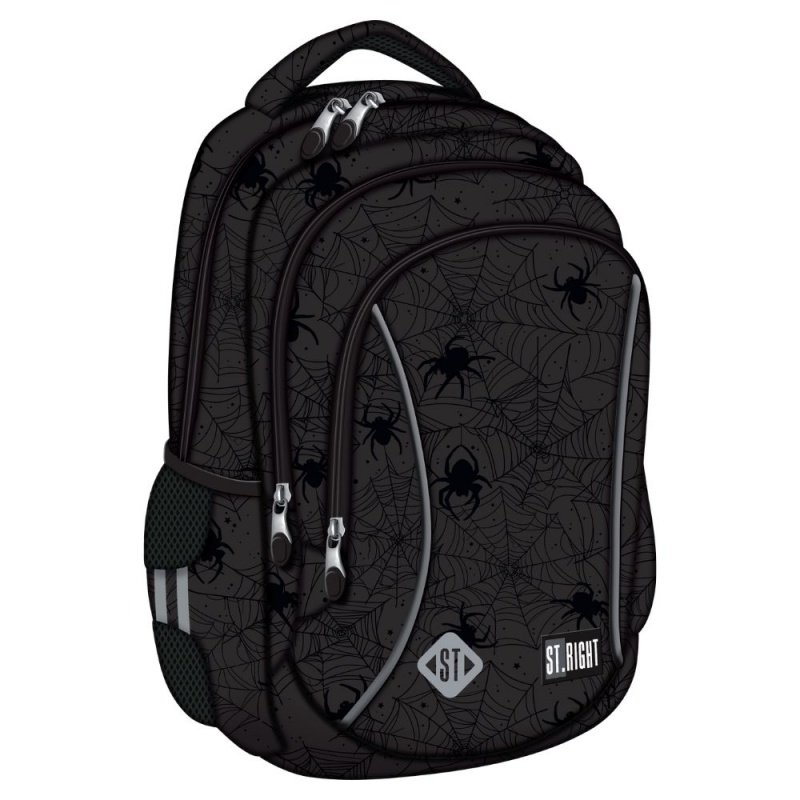 Ghiozdan St.Majewski St.Right Spider Web BP26, 39cm, 3 compartimente, 667398