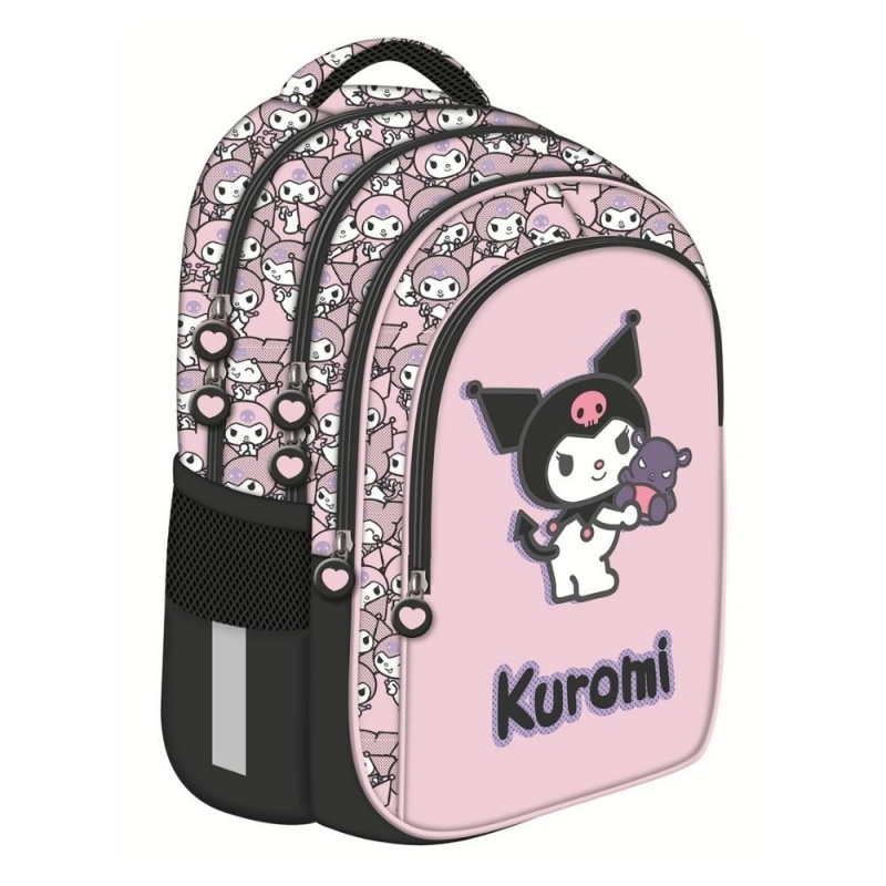 Ghiozdan St.Majewski Kuromi Pink, 40cm, 4 compartimente, BPL 58, 694158