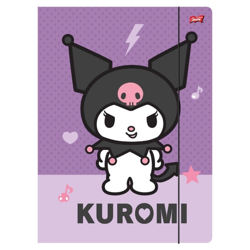 Mapa carton St.Majewski Kuromi 694066, cu elastic, A4