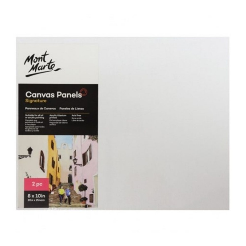 Panza pictura 20.4x25.4cm, Mont Marte, CMPL2025, 3mm x 2buc/set (carton panzat)