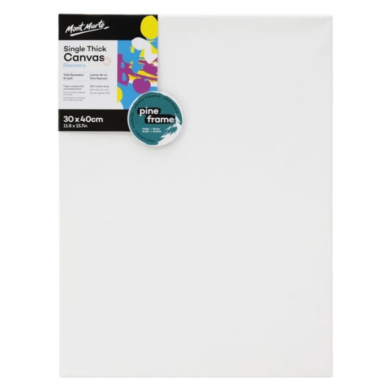 Panza pictura 30x40cm, Mont Marte - sasiu lemn, CDDS3040