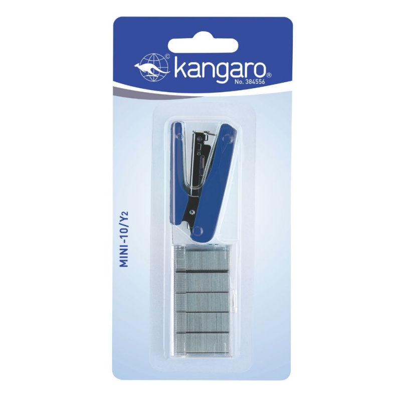 Capsator Kangaro MINI-10/Y2, nr.10, 10 coli, blue, blister (+ 1000 capse)