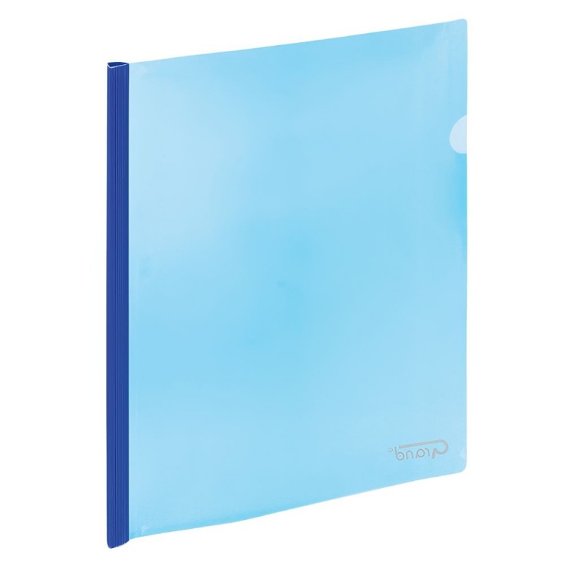 Folie de protectie Grand 120-1240 / 9111, A4, portret, plastic, albastru, bagheta, set 12 buc