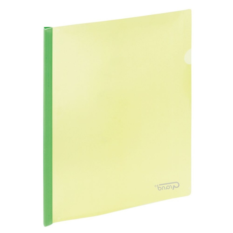 Folie de protectie Grand 120-1241 / 9111, A4, portret, plastic, verde, bagheta, set 12 buc