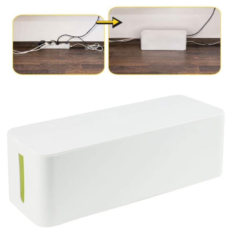 Organizator cablu Grand 120-1935 / YL-PK405B, alb