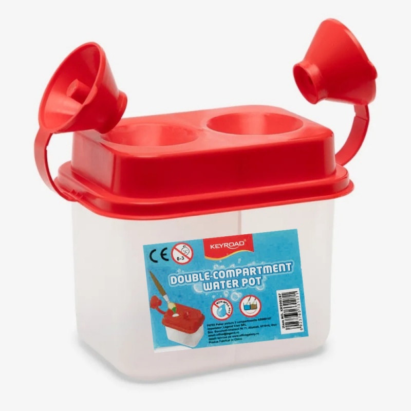 Pahar pictura Keyroad, 2 compartimente, KR990187