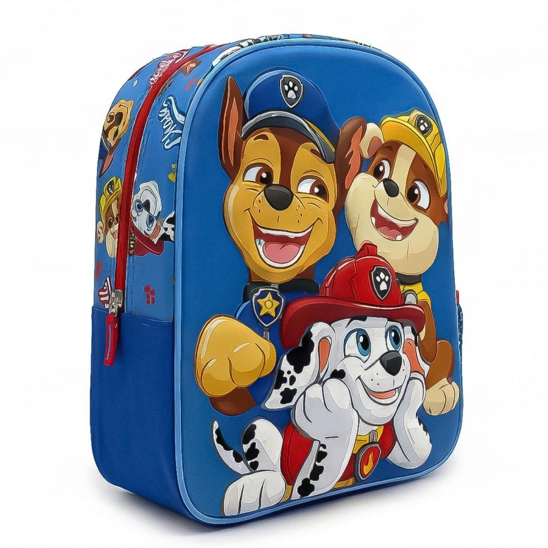Ghiozdan gradinita 3D Cerda PawPatrol, 25cm, 1 compartiment, 25x30x12cm, 629507
