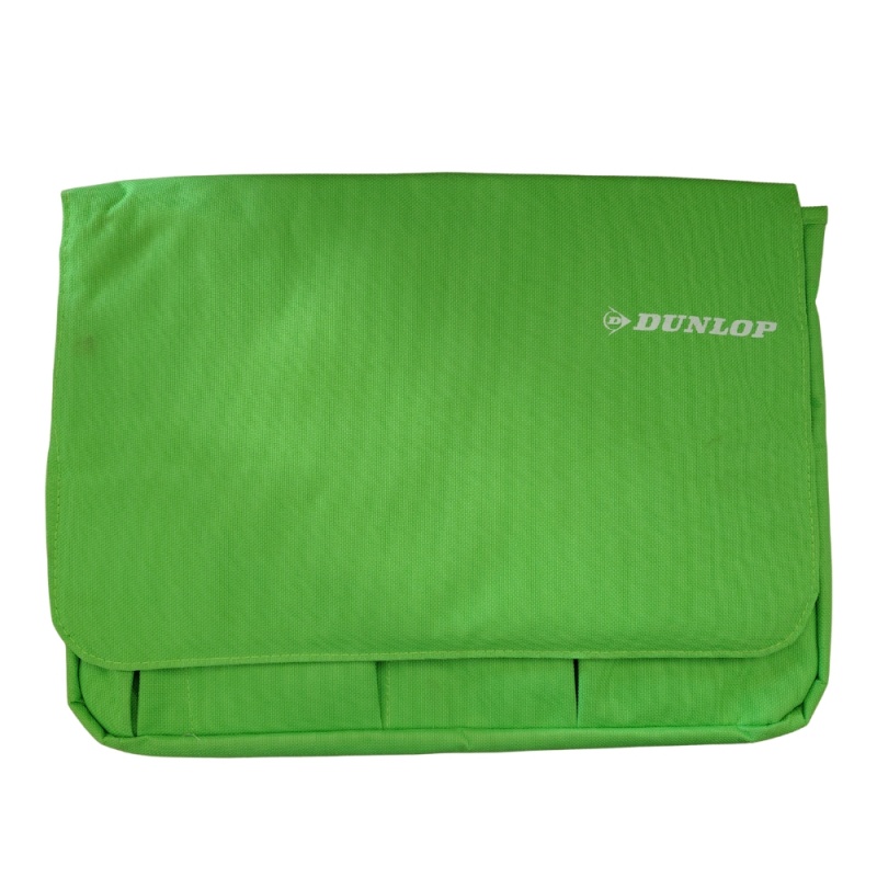 Mapa panza Dunlop, pentru tableta / laptop, 33x26x1.5 cm, verde