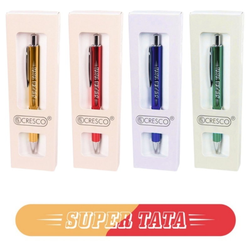 Pix cu bila Cresco, corp metalic, diverse culori, personalizat "Super tata"