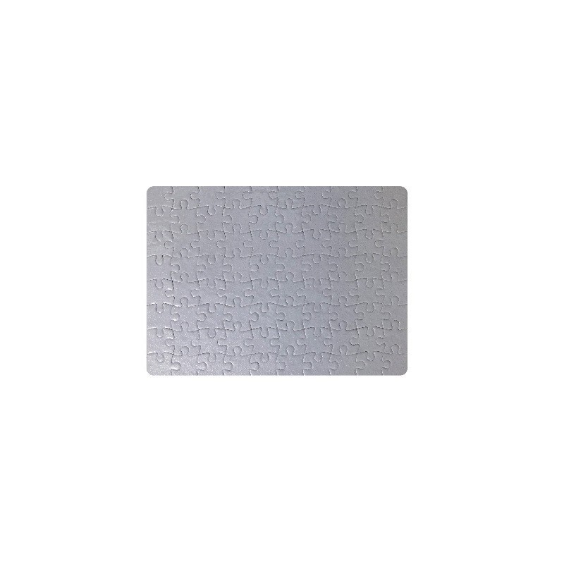 Puzzle carton 200 piese, alb, 38x26cm, pentru desenat / printat, Colorarte